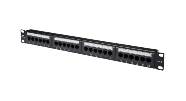 Copperled CL·F24P·BP05 | CAT5e UTP 24 Port Patch Panel