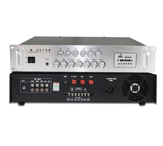 Kaqi Audio PA-5500USBD Digital Mixer Amplifier
