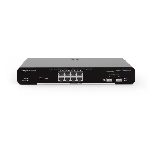 Ruijie Networks RG-NBS3100-8GT2SFP-P 10 Port L2 Managed PoE Switch