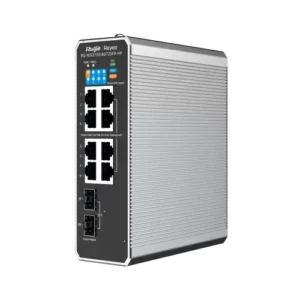<span class="urun-markasi notranslate" translate="no">Ruijie Networks</span><br><span class="urun-modeli notranslate" translate="no">RG-NIS2100-8GT2SFP-HP 10 Port Industrial PoE Switch</span>