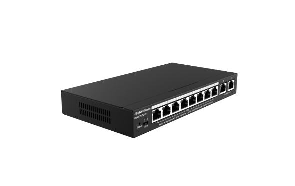 Ruijie Networks RG-ES210GC-LP 10 Port Gigabit Managed PoE Switch