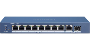 Hikvision DS-3E0510P-E/M | 8 Port Gigabit PoE Switch