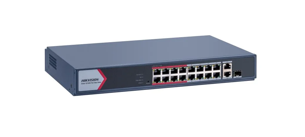 Hikvision DS-3E1318P-EI/M | 16 Port Managed PoE Switch