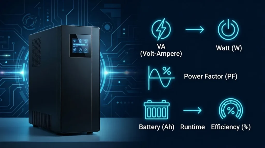 ups gücü necə hesablanır ?