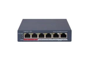 Hikvision DS-3E1106P-EI | 4 Port Smart PoE Switch