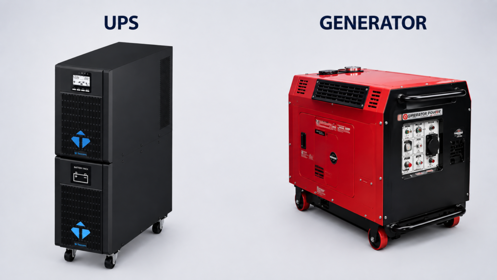 ups ve generator ferqleri