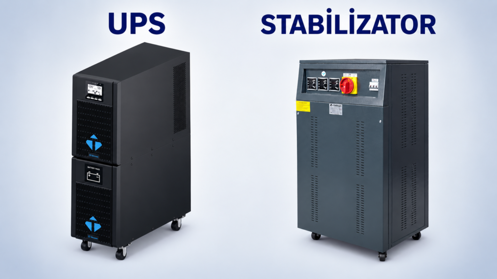 ups ve stabilizator ferqi